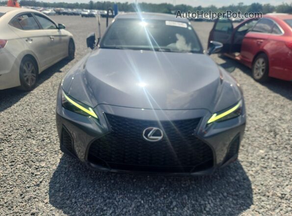 JTHGZ1B25M5044625 2021 LEXUS IS Black წინა ხედი