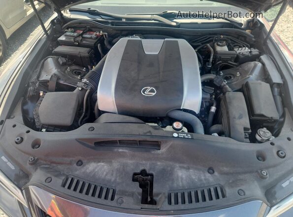 JTHGZ1B25M5044625 2021 LEXUS IS Black უკანა სალონის ხედი