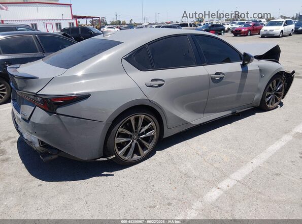 JTHGZ1B25R5076921 2024 LEXUS IS 350 Серый Задняя правая четверть