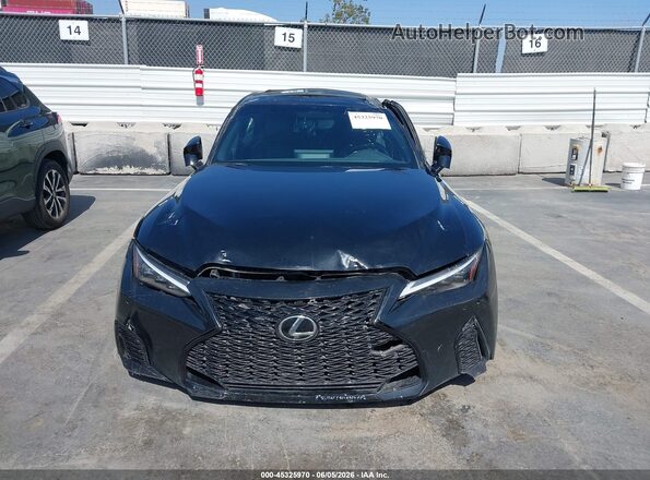 JTHGZ1B25R5081987 2024 LEXUS IS 350 Black Front view