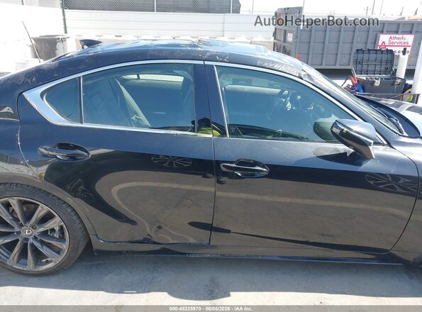 JTHGZ1B25R5081987 2024 LEXUS IS 350 Black Rear interior view