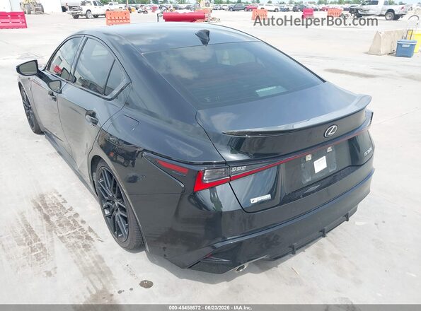 JTHGZ1B26M5040020 2021 LEXUS IS 350 Black Trasero izquierdo