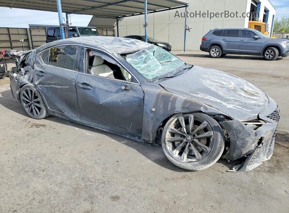 JTHGZ1B26M5040521 2021 LEXUS IS Gray 