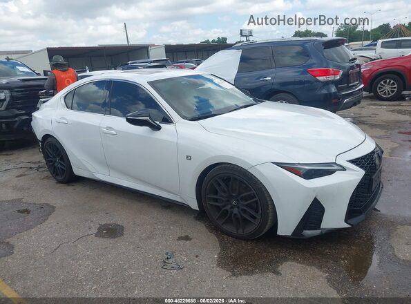 JTHGZ1B26M5047016 2021 LEXUS IS 350 Белый Панорамный вид салона 360°