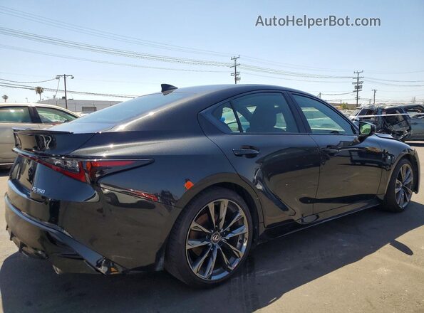 JTHGZ1B26S5084984 2025 LEXUS IS Черный Задняя правая четверть
