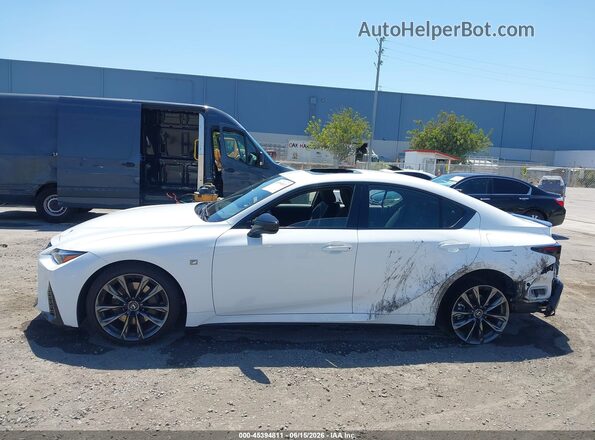 JTHGZ1B26S5092194 2025 LEXUS IS 350 White Вид задньої частини салону