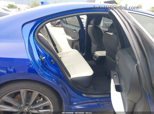 JTHGZ1B27N5050153 2022 LEXUS IS 350 Blue VIN sticker view