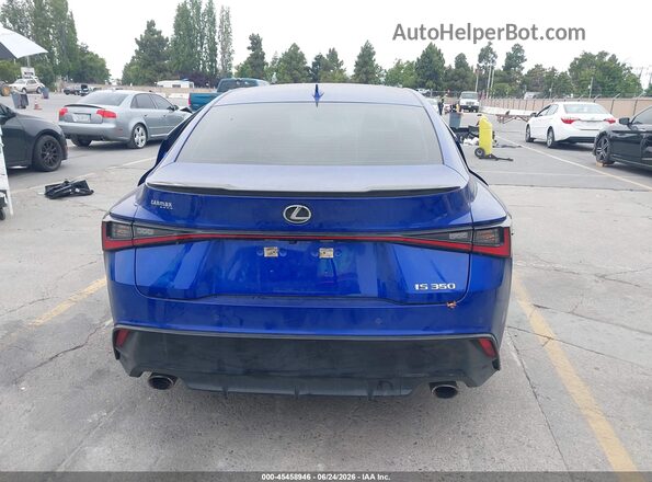 JTHGZ1B27N5050153 2022 LEXUS IS 350 Blue 