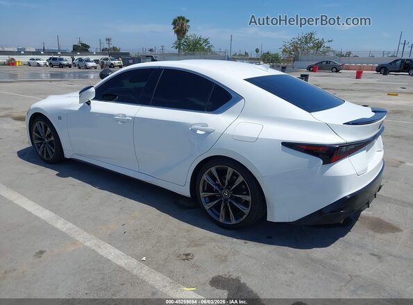 JTHGZ1B27P5063116 2023 LEXUS IS 350 White Tył lewy