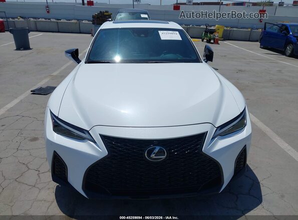 JTHGZ1B27P5063116 2023 LEXUS IS 350 White Widok wnętrza 360 stopni