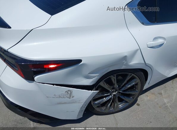 JTHGZ1B27P5063116 2023 LEXUS IS 350 White Widok z przodu