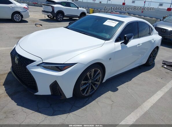 JTHGZ1B27P5063116 2023 LEXUS IS 350 White Przód lewy