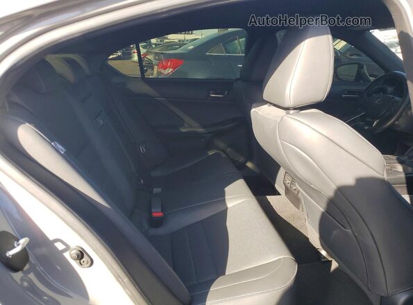 JTHGZ1B27R5074605 2024 LEXUS IS Gray Հետևի նստատեղերի տեսք