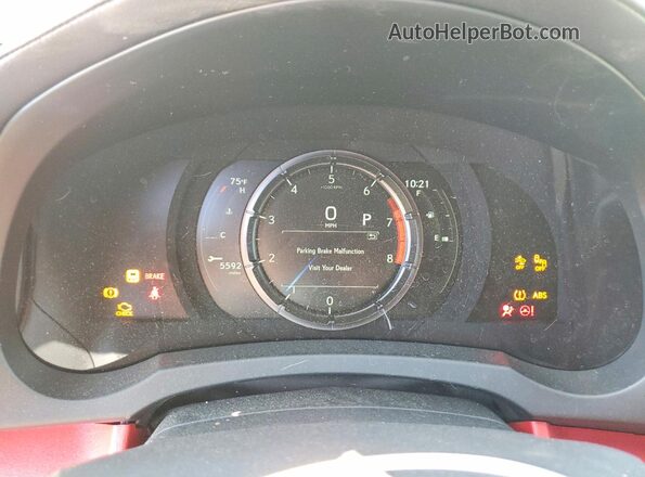 JTHGZ1B27S5090664 2025 LEXUS IS Gray Instrument cluster view