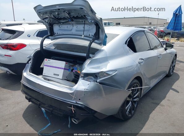 JTHGZ1B28M5046384 2021 LEXUS IS 350 Серебряный Задняя правая четверть