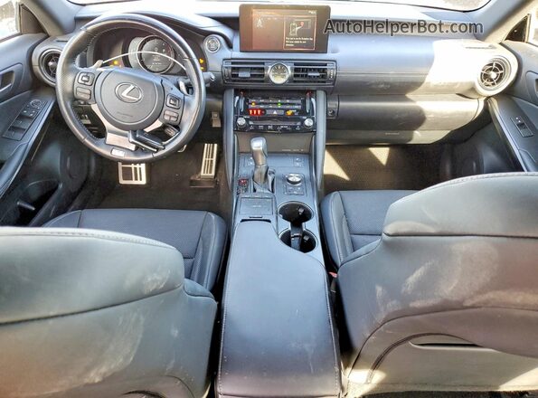 JTHGZ1B28P5071080 2023 LEXUS IS Black Dashboard view