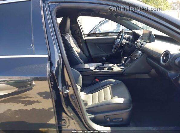 JTHGZ1B29M5037516 2021 LEXUS IS 350 Black Front interior view