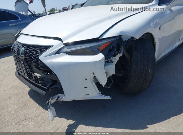 JTHGZ1B2XR5077708 2024 LEXUS IS 350 White წინა ხედი