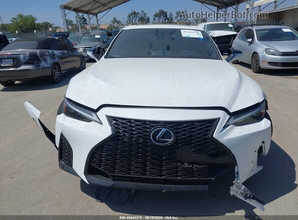 JTHGZ1B2XR5077708 2024 LEXUS IS 350 White ხელსაწყოთა პანელის ხედი