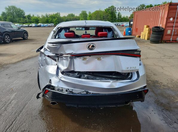 JTHGZ1E21P5029779 2023 LEXUS IS Silver უკანა ხედი