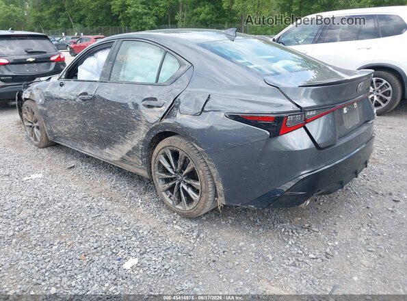JTHGZ1E21S5042427 2025 LEXUS IS 350 Gray Trasero izquierdo