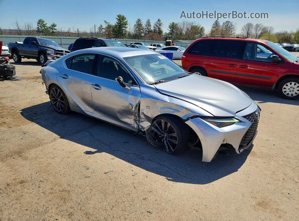 JTHGZ1E22P5027815 2023 LEXUS IS Silver Front right