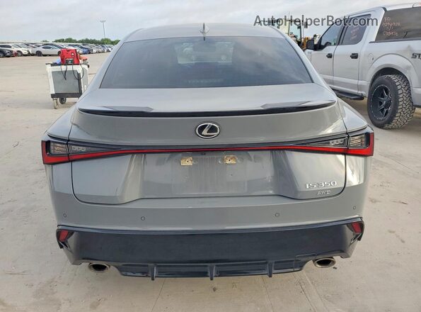JTHGZ1E22R5036257 2024 LEXUS IS Gray Vista trasera