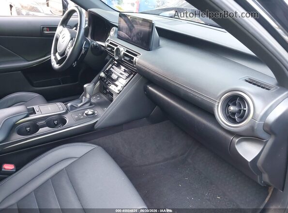 JTHGZ1E26N5024672 2022 LEXUS IS 350 Черный Вид салона спереди