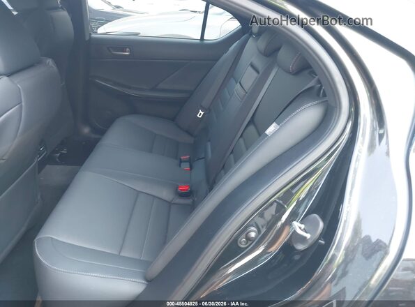 JTHGZ1E26N5024672 2022 LEXUS IS 350 Черный Вид наклейки с VIN-кодом