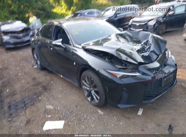 JTHGZ1E26N5024672 2022 LEXUS IS 350 Черный Вид задней части салона