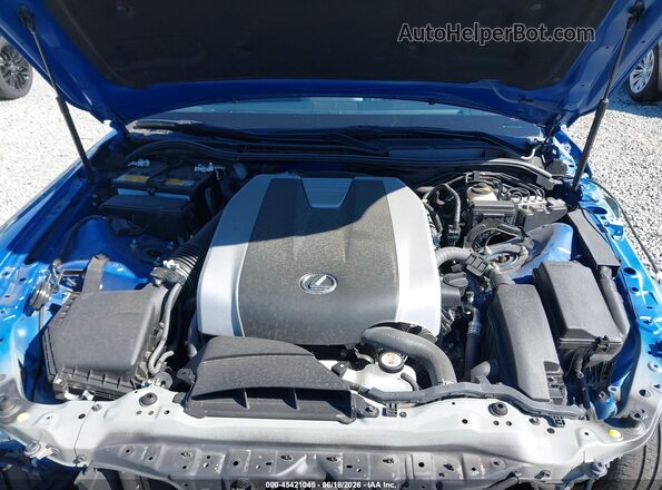 JTHGZ1E26N5024817 2022 LEXUS IS 350 Blue Rear view