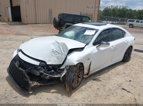 JTHGZ1E28P5032100 2023 LEXUS IS 350 White Vista tres cuartos delantera izquierda