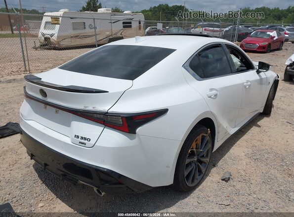 JTHGZ1E28P5032100 2023 LEXUS IS 350 White Trasero derecho