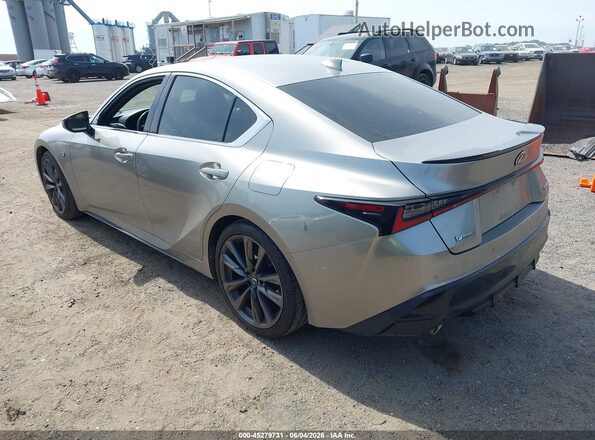 JTHGZ1E29M5022171 2021 LEXUS IS 350 Серебряный Задняя левая четверть
