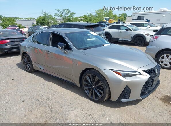 JTHGZ1E29M5022171 2021 LEXUS IS 350 Серебряный Вид спереди
