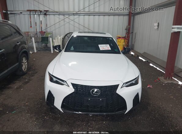 JTHGZ1E29S5042210 2025 LEXUS IS 350 White Սարքավորումների վահանակի տեսք