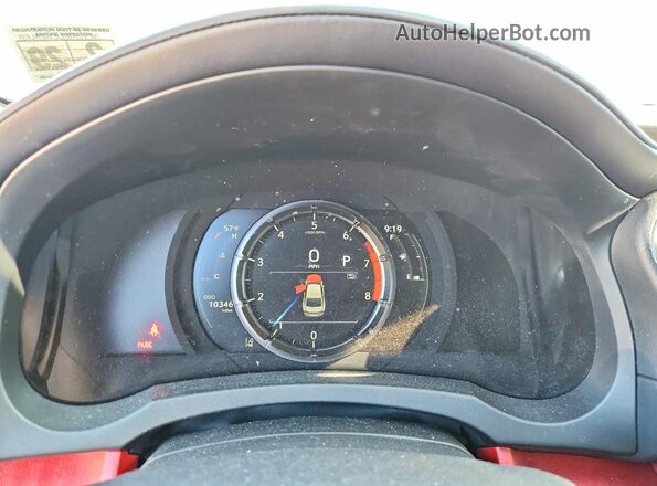 JTHGZ1E2XR5033719 2024 LEXUS IS Gray Instrument cluster view