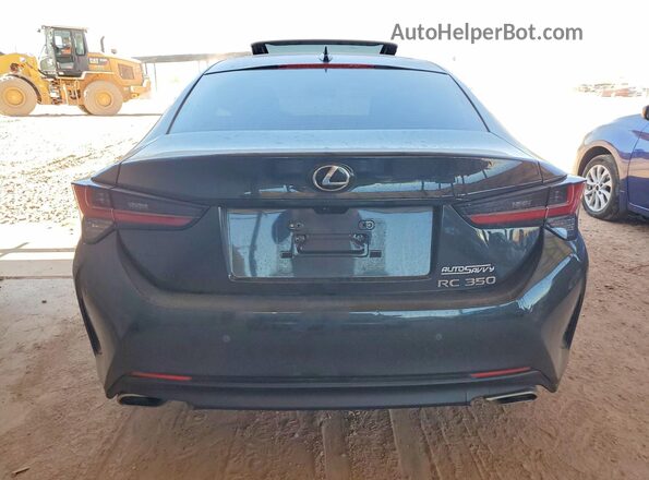JTHGZ5BC6N5025065 2022 LEXUS RC Black Հետևի տեսք
