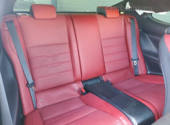 JTHGZ5BC6N5025065 2022 LEXUS RC Black Հետևի նստատեղերի տեսք