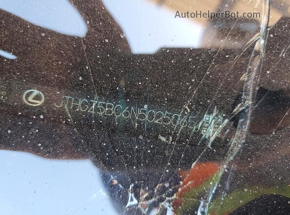 JTHGZ5BC6N5025065 2022 LEXUS RC Black Շարժիչի բաժամունքի տեսք