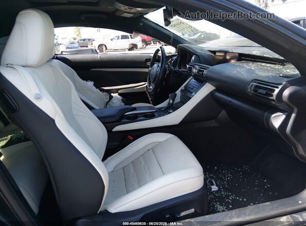 JTHGZ5BC7N5025317 2022 LEXUS RC 350 Black Front interior view
