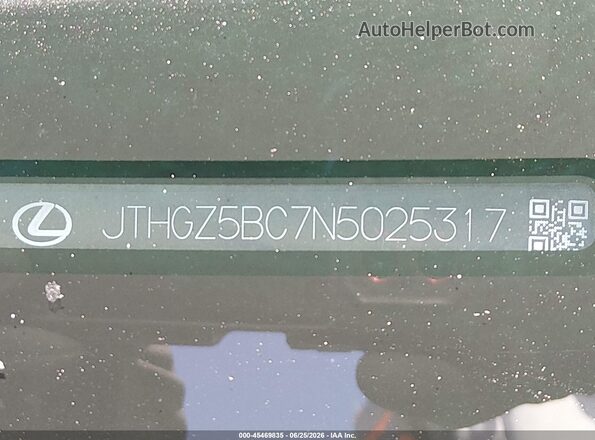 JTHGZ5BC7N5025317 2022 LEXUS RC 350 Black Engine compartment view
