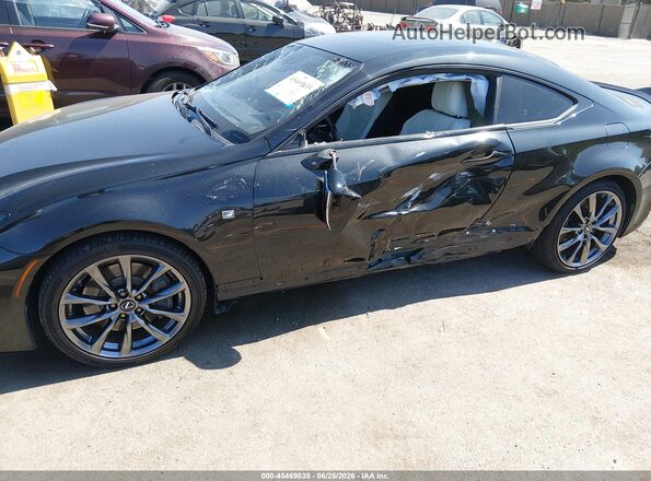 JTHGZ5BC7N5025317 2022 LEXUS RC 350 Black Front view
