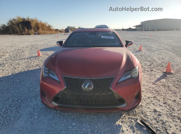 JTHGZ5BC8M5024790 2021 LEXUS RC Red Widok z przodu