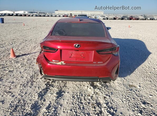 JTHGZ5BC8M5024790 2021 LEXUS RC Red Widok z tyłu
