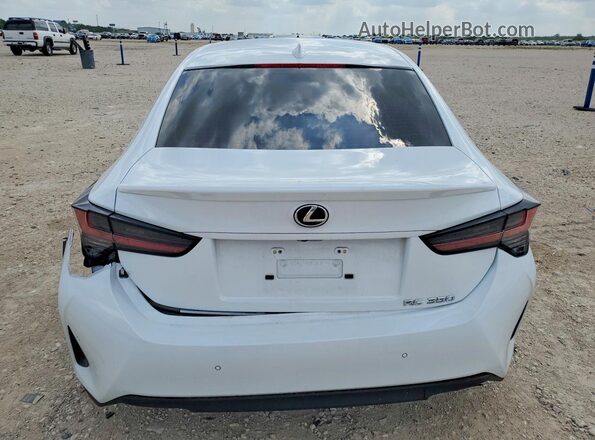 JTHGZ5BC9N5025478 2022 LEXUS RC White უკანა ხედი