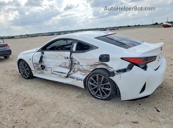 JTHGZ5BC9N5025478 2022 LEXUS RC White უკანა მარცხენა