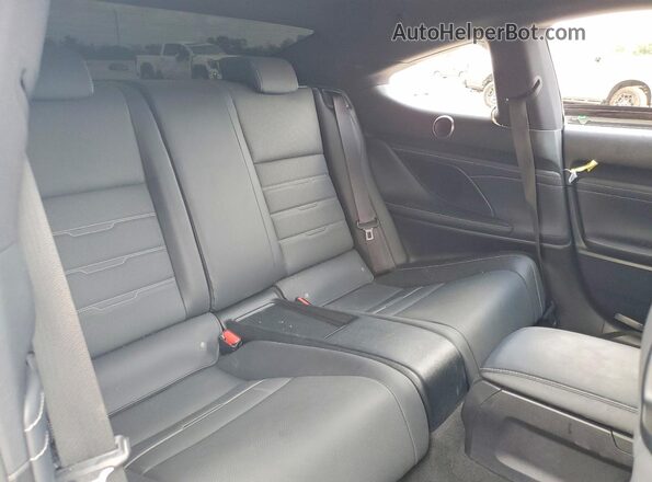 JTHGZ5BC9N5025478 2022 LEXUS RC White უკანა სავარძლების ხედი