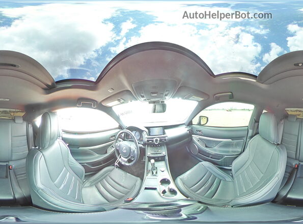 JTHGZ5BC9N5025478 2022 LEXUS RC White VIN კოდის სტიკერის ხედი