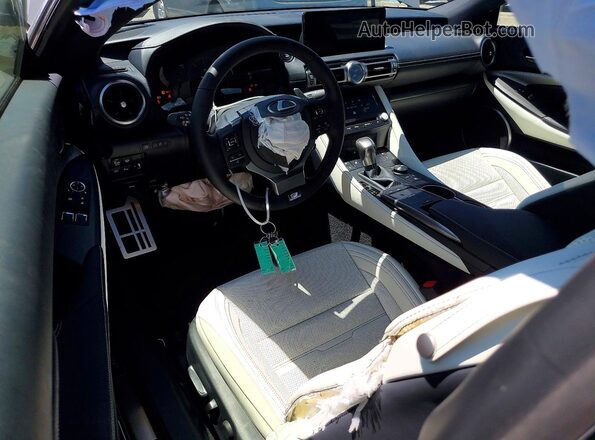 JTHGZ5DC5S5013207 2025 LEXUS RC Gray Widok deski rozdzielczej